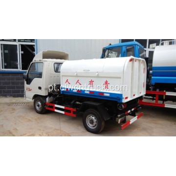 Barato JAC mini 3cbm Gancho Lifter Garbage Truck